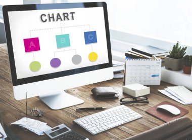 Bilgisayar çalışma yerinde