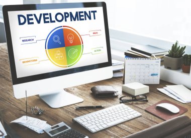 Bilgisayar çalışma yerinde