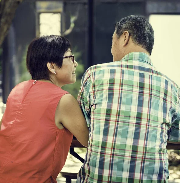 Concepto de pareja mayor — Foto de Stock