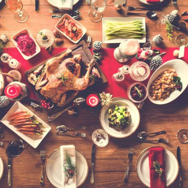 Noel için Festival tablo 