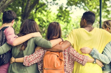 Öğrenciler arasında park Üniversitesi'ne gitmek