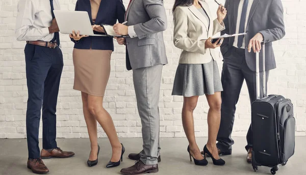 Equipo empresarial trabajando juntos — Foto de Stock