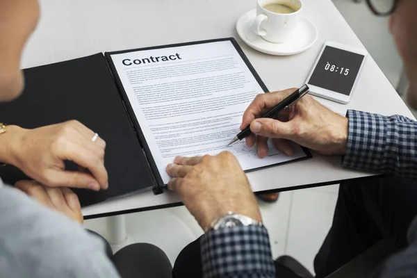 Conexión de comunicación empresarial Concepto de personas —  Fotos de Stock