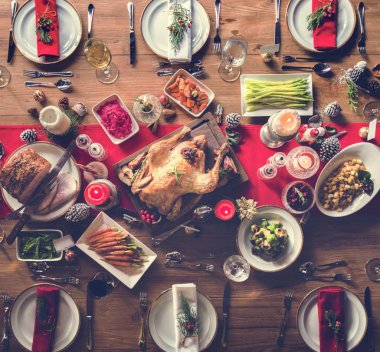 Noel için Festival tablo 