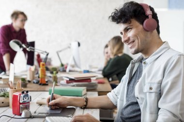 çalışma çağdaş office hipsters