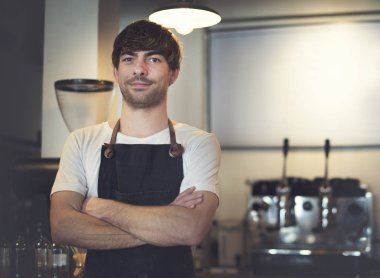 yakışıklı barista Cafe 