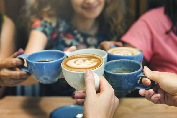 Mujer Drinking Coffee —  Fotos de Stock