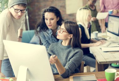 çalışma çağdaş office hipsters