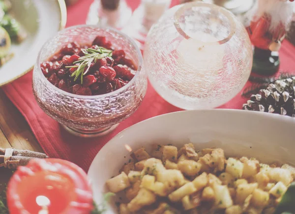 Table de fête pour Noël — Photo