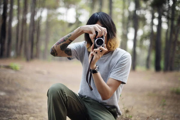 Photographer Taking Pictures — Stock Photo, Image