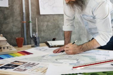 Adam mimar planı ile çalışma