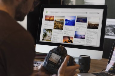fotoğraflar üzerinde kamera seyir fotoğrafçı