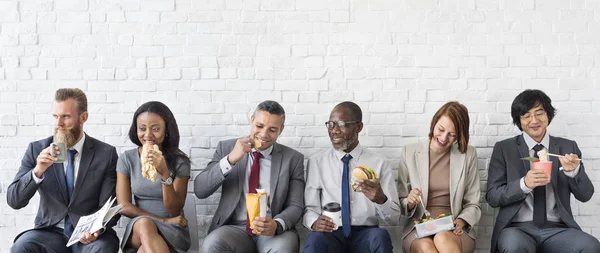 Equipo de negocios almorzando —  Fotos de Stock