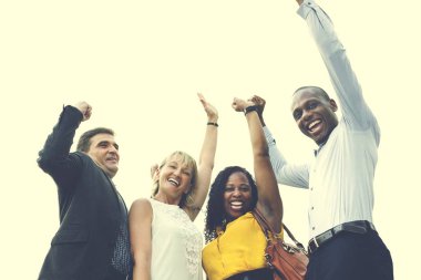 çok etnik grup birlikte insan 