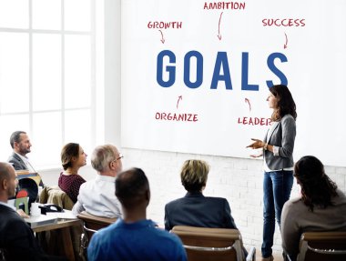 Konferanstaki iş adamları 