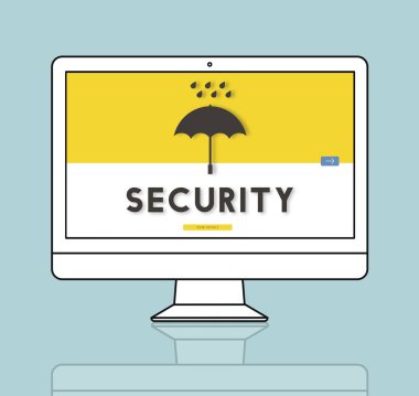 Web tasarım şablonu monitör