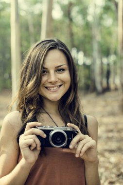 Kız fotoğraf çekimi 