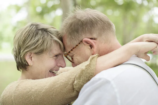 Elderly Senior Couple in love — Stock Photo, Image