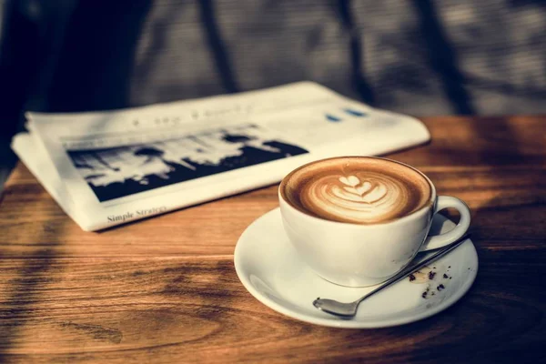 커피가 게 개념 — 스톡 사진
