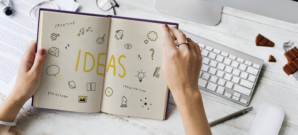  woman reading a book