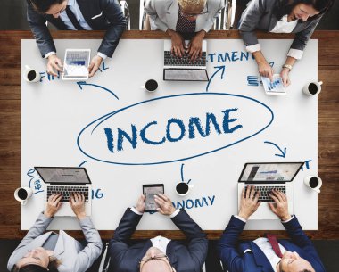 Toplantıda çalışma iş adamları