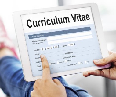 kişi tarama dijital tablet
