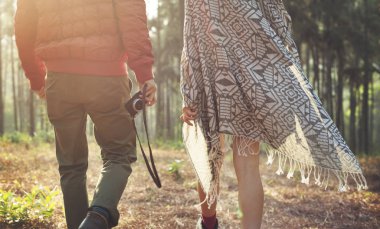 Genç çiftin seyahat