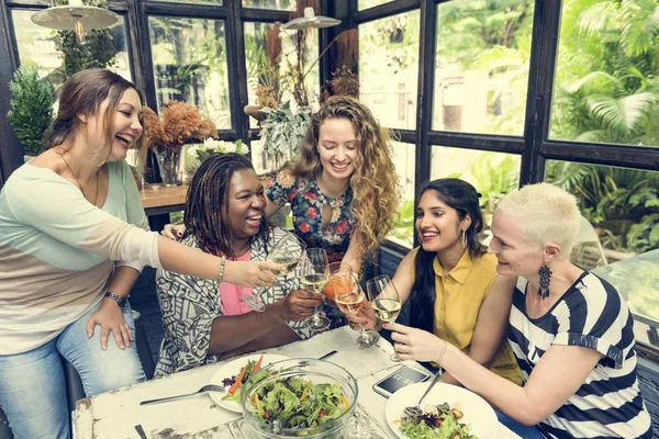 Women having Dinner — Stock Photo, Image