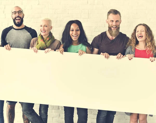 Personas que tienen consejo informativo — Foto de Stock