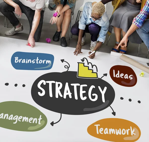 Kattaki insanlar çizim afiş