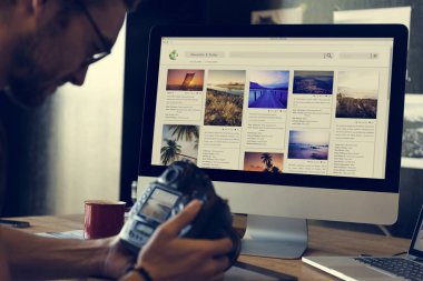 fotoğraflar üzerinde kamera seyir fotoğrafçı