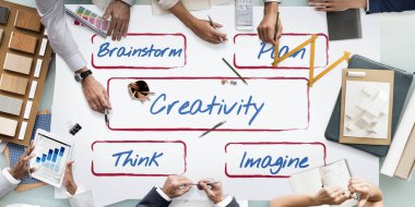 Toplantıda çalışma iş adamları