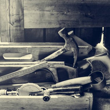 Ağaç işleme aletleri atölye