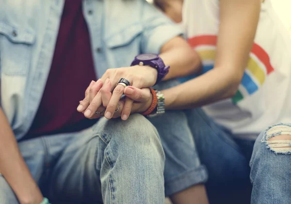 Lesbian Couple Moments — Stock Photo, Image