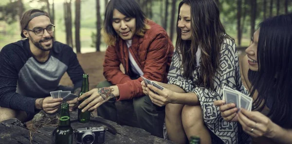 Young Friends Traveling — Stock Photo, Image