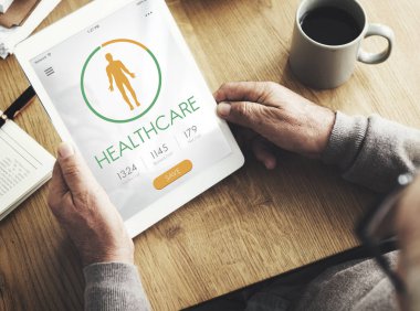 Komuta sizde holding dijital tablet