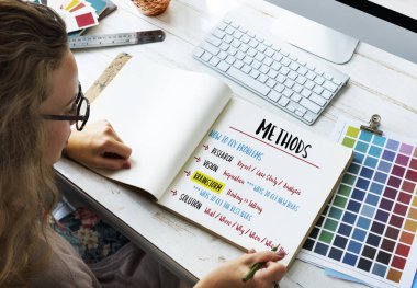 not defterinde çizim Tasarımcısı