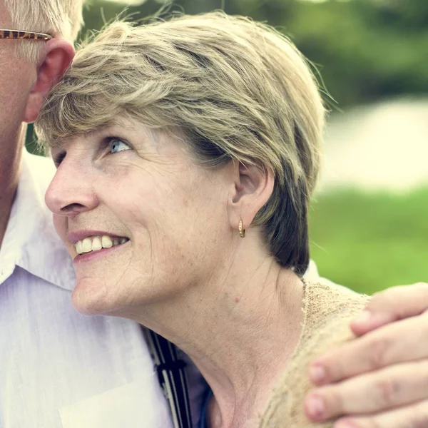 Elderly Couple in love — Stock Photo, Image