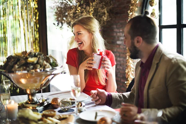 Amigos en el concepto de fiesta — Foto de Stock