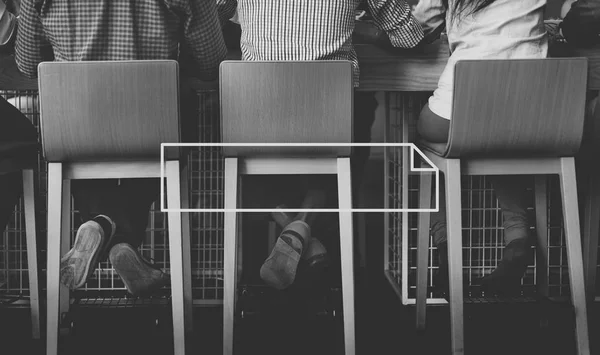 Diversas pessoas na reunião — Fotografia de Stock