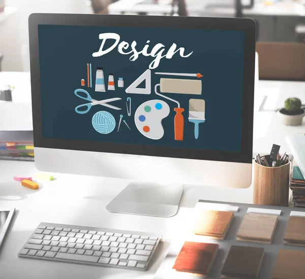 bilgisayar monitöründe tablo