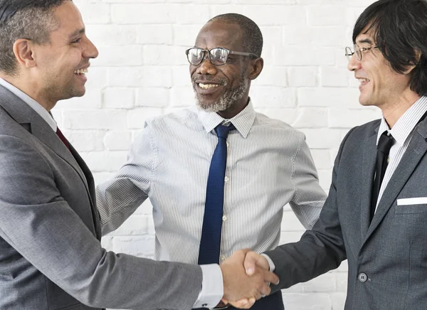 Business Team Handshake — Stock Photo, Image