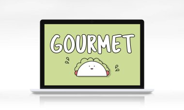 Web tasarım şablonu dizüstü