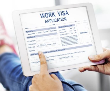 kişi tarama dijital tablet