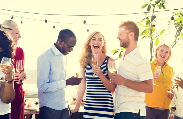 Group Of People at Party — Stock Photo, Image