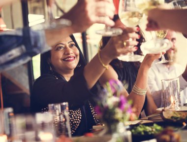 Arkadaşlar parti konsept 