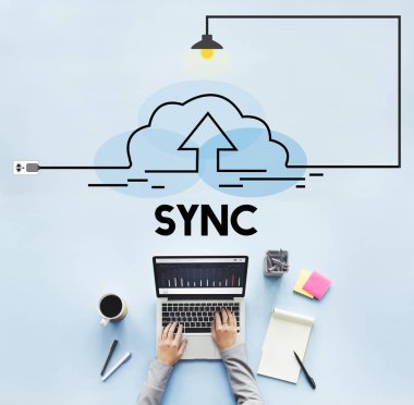 laptop ile çalışan kişi 