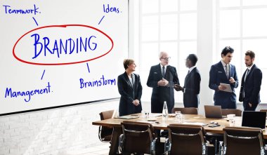 Toplantıdaki iş adamları