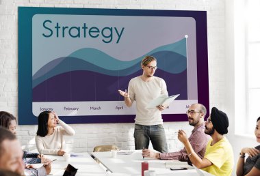 Toplantıdaki iş adamları