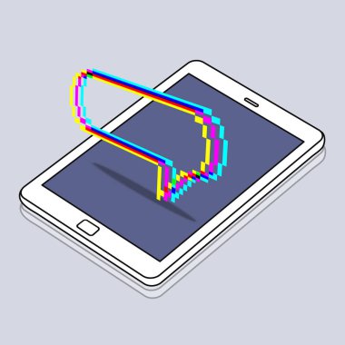 Web tasarım şablonu dijital tablet